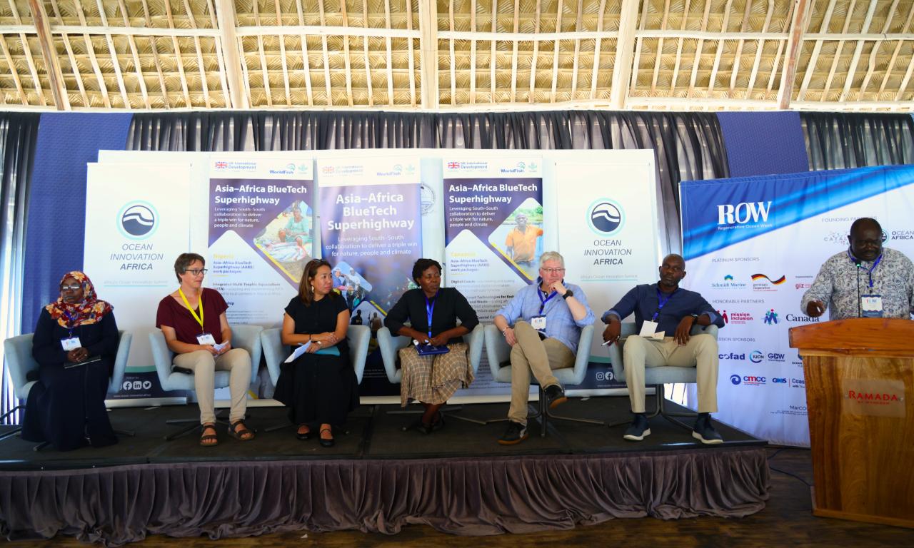 Asia–Africa BlueTech Superhighway (AABS) project side event at Ocean Innovation Africa Summit 2025 